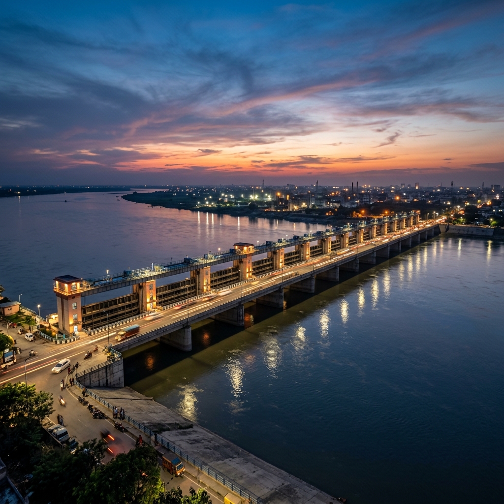 Ganga Barrage, Kanpur